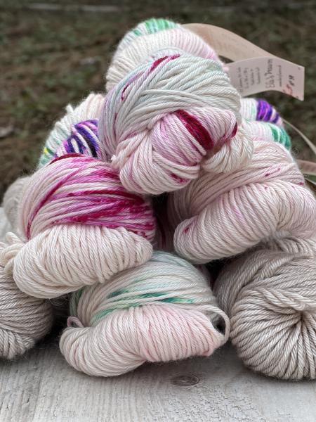 Wunschfärbung auf Cashmere / Seide DK